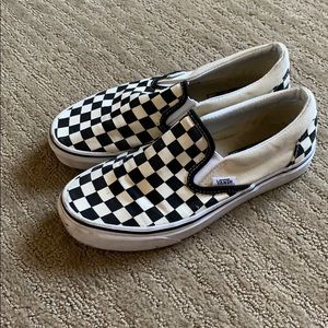 Vans classic checkered sneakers